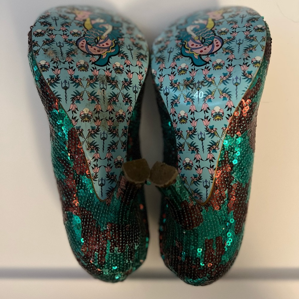 Irregular Choice Sequin Pumps - Picture 4 of 5